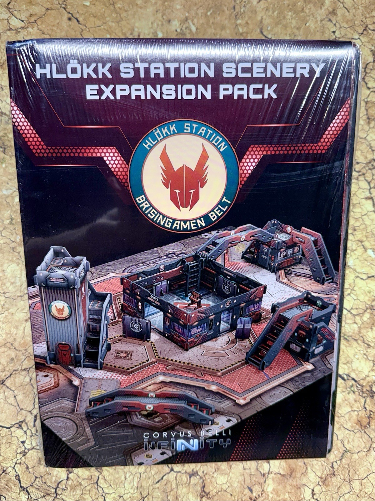 Infinity Hlökk Station Scenery Expansion Pack Corvus Belli Card Terrain NEW NIB Infinity Hlökk Station Scenery Expansion Pack Corvus Belli Card Terrain NEW NIB