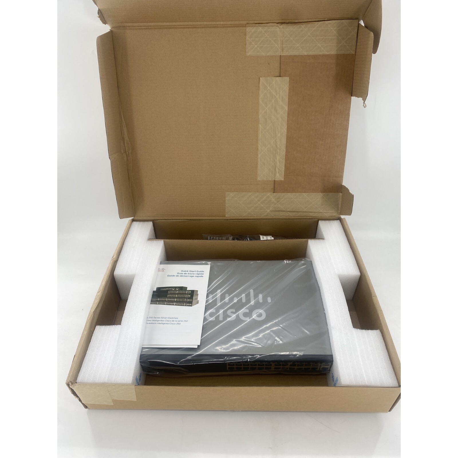 Cisco SG250X-24P-K9 24-Ports Switch New Open Box Cisco SG250X-24P-K9 24-Ports Switch New Open Box