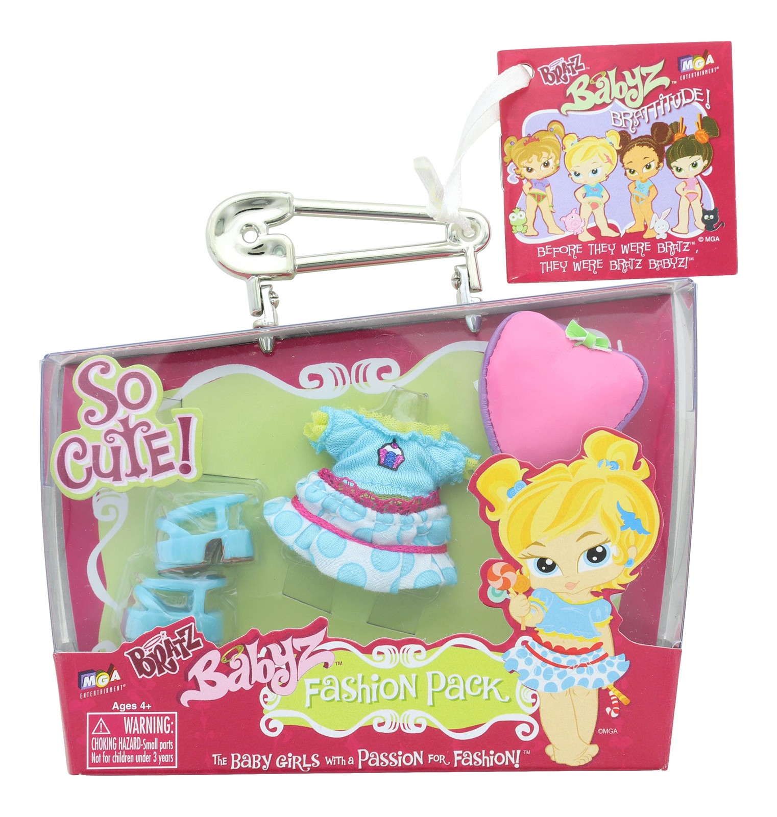 Bratz Babyz Fashion Pack: Sweet Dreamz Pajama Party Doll Clothing Bratz Babyz Fashion Pack: Sweet Dreamz Pajama Party Doll Clothing