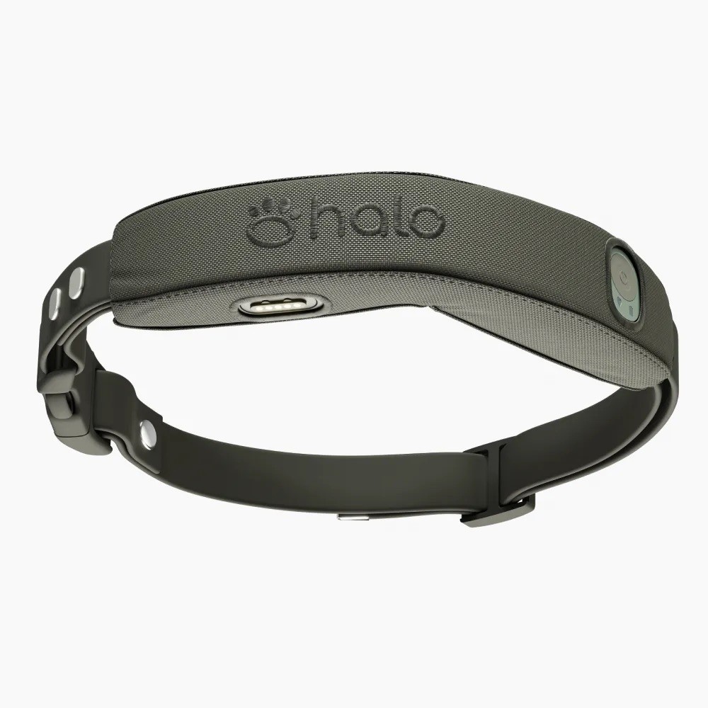 Unused Halo Collar 4 Wireless Dog Fence System with GPS, One Size Grey In Box Unused Halo Collar 4 Wireless Dog Fence System with GPS, One Size Grey In Box