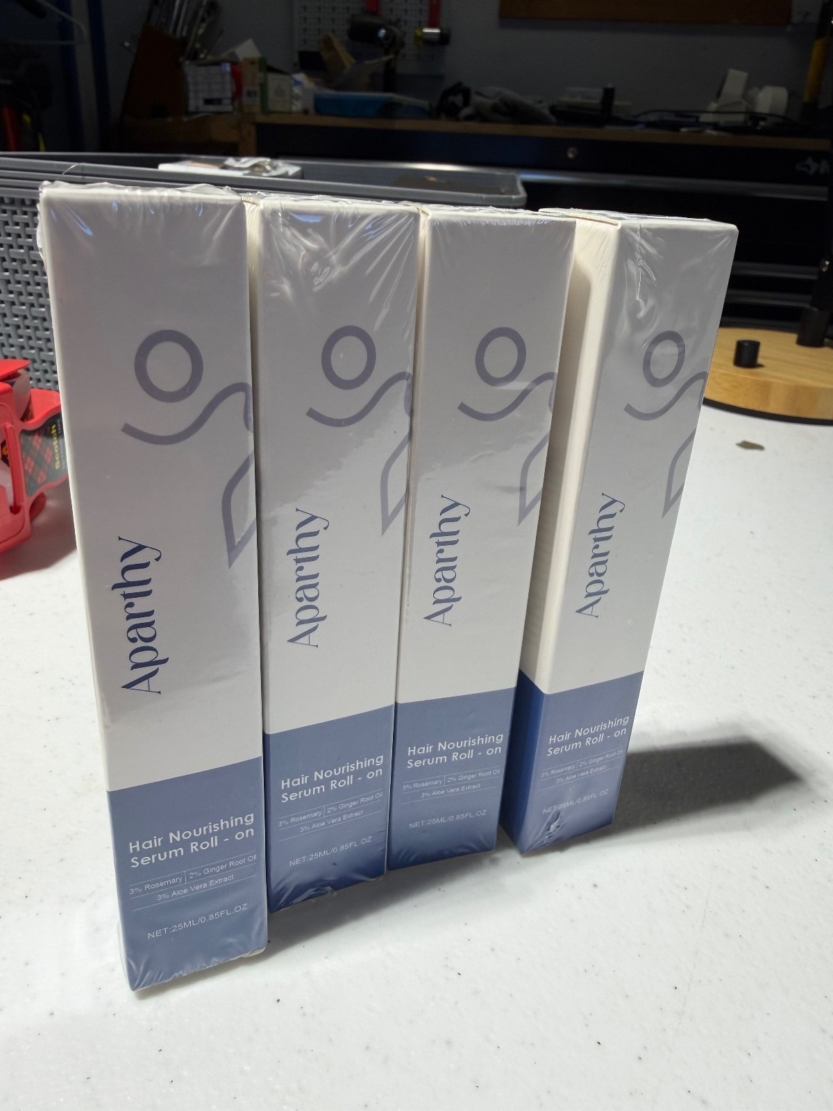 Aparthy Hair Nourishing Serum Roll On 4 Pack