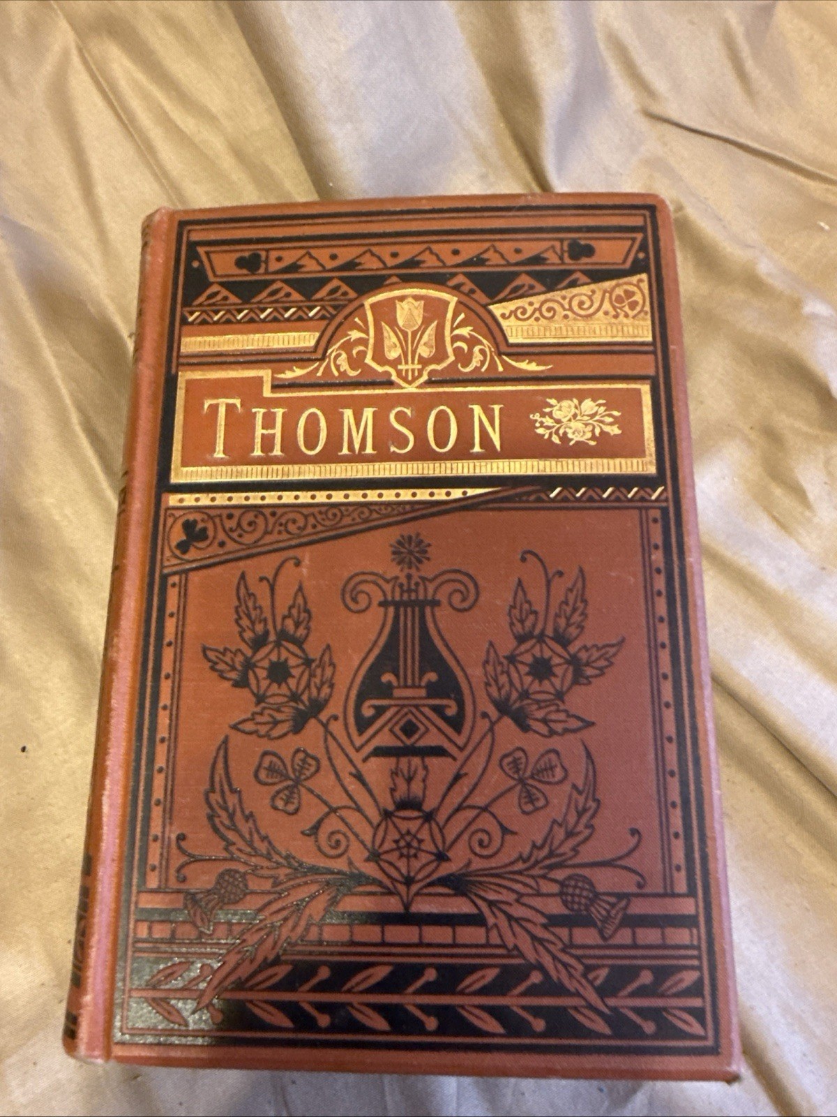 “The Poetical Works Of James Thomson” 1800s Exceptionally Nice “The Poetical Works Of James Thomson” 1800s Exceptionally Nice