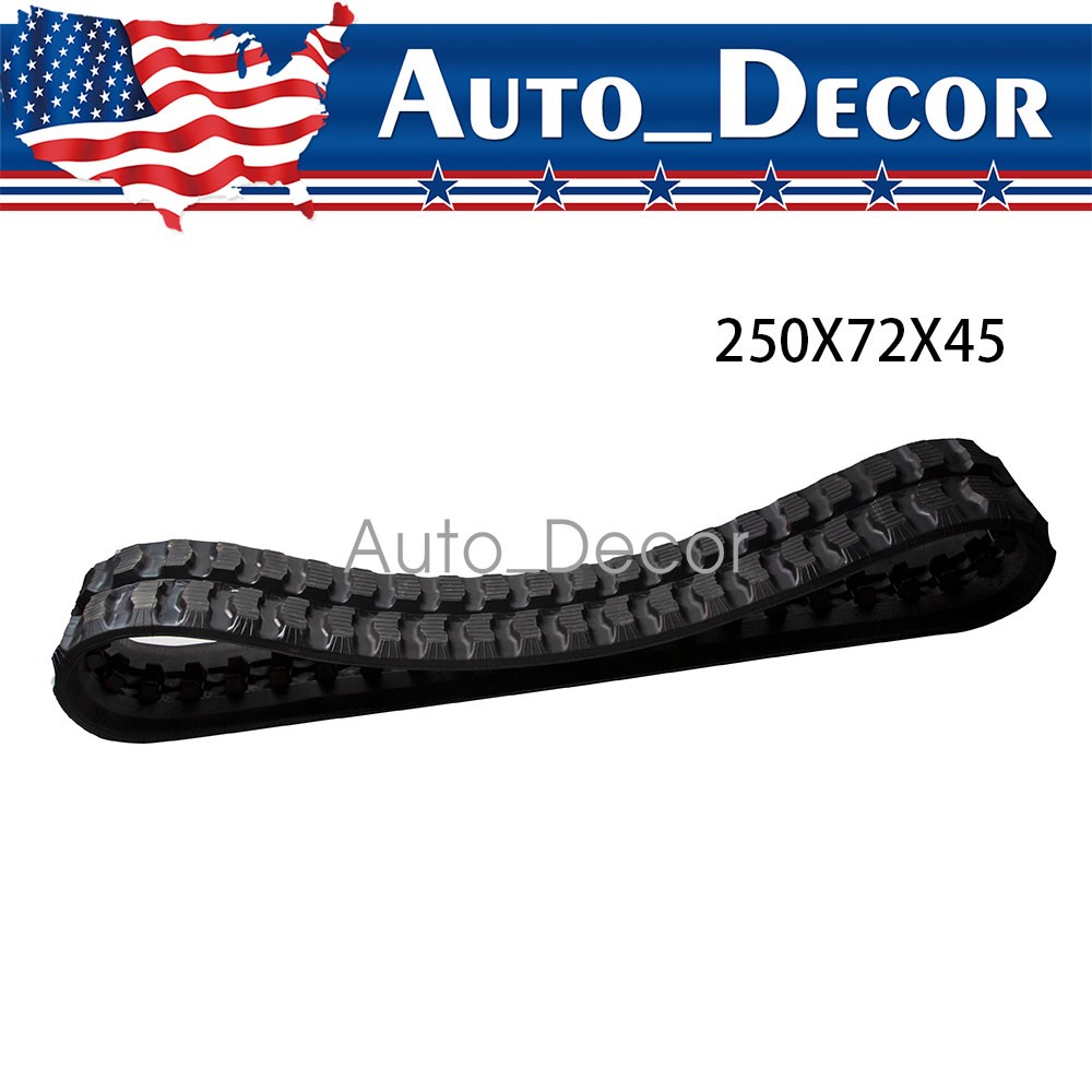 250X72X45 2X Fit for BOBCAT Rubber Track 220 2507245 US 250X72X45 2X Fit for BOBCAT Rubber Track 220 2507245 US