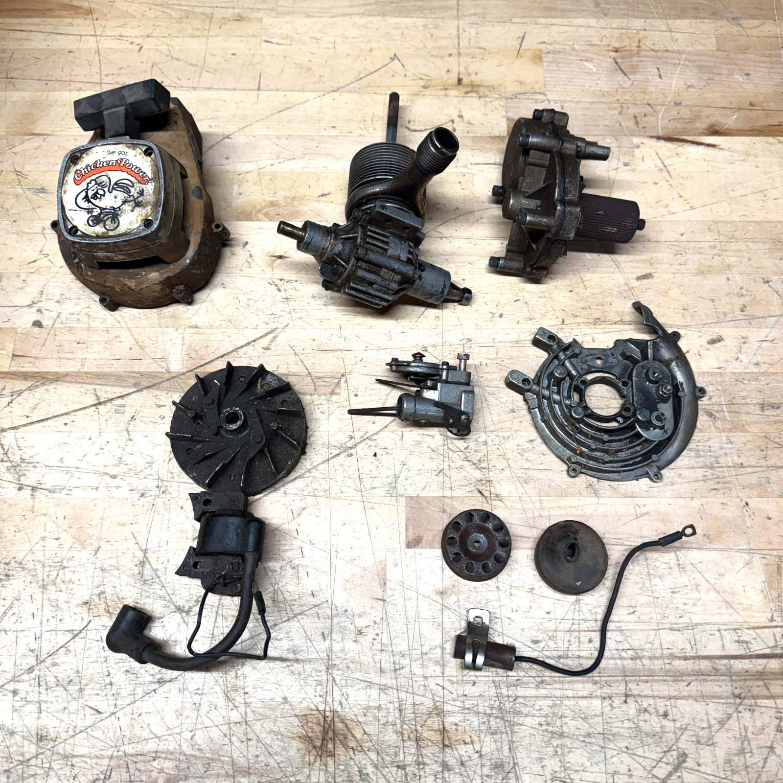 O&R Ohlsson & Rice Chicken Power Bicycle Engine Components Incomplete Untested O&R Ohlsson & Rice Chicken Power Bicycle Engine Components Incomplete Untested