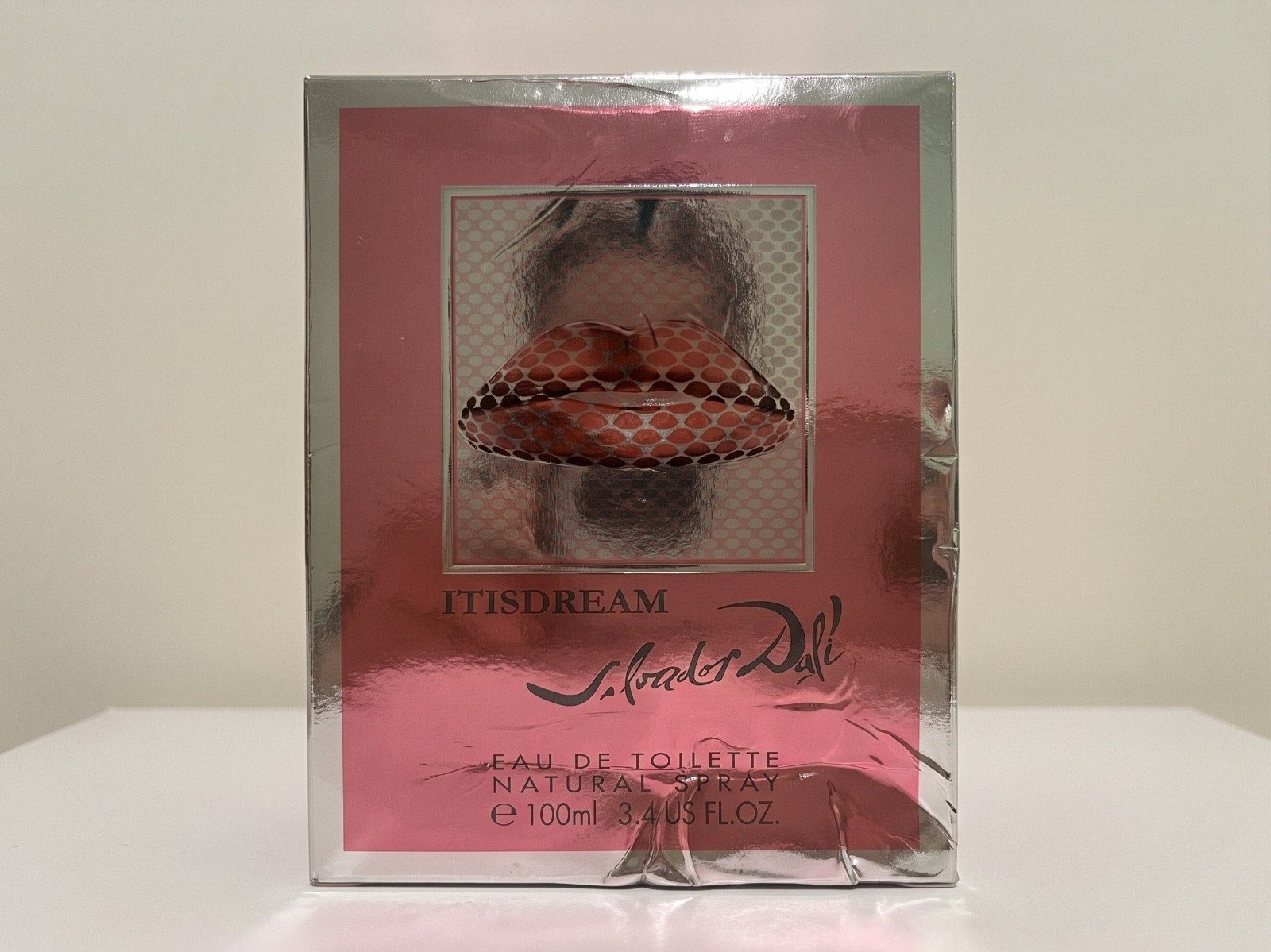 Vintage Salvador Dali ITISDREAM Perfume 3.4 oz 100ml EDT 2012 RARE (Box Wear)