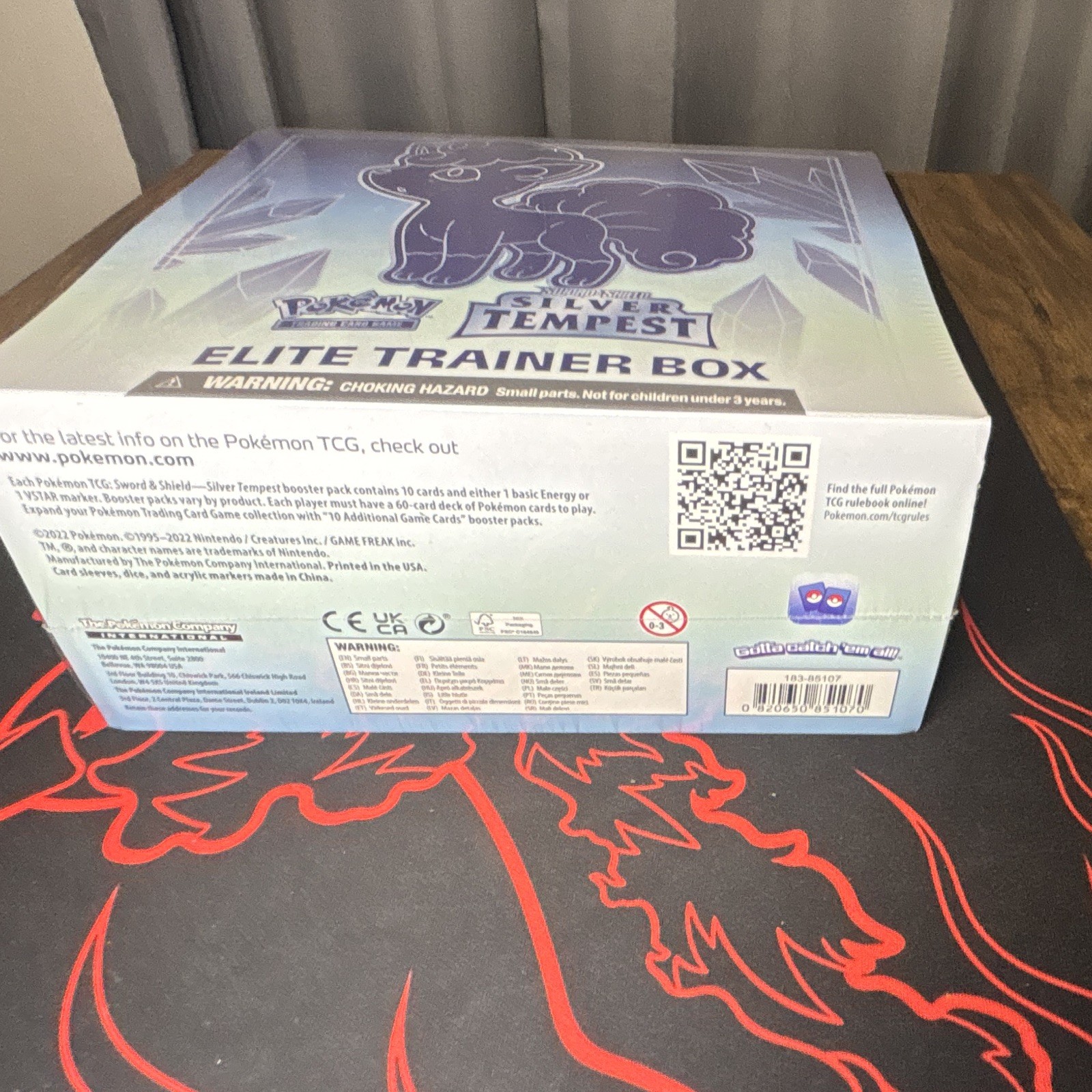 Pokemon TCG Silver Tempest Elite Trainer Box Sword Shield, Sealed, New Pokemon TCG Silver Tempest Elite Trainer Box Sword Shield, Sealed, New