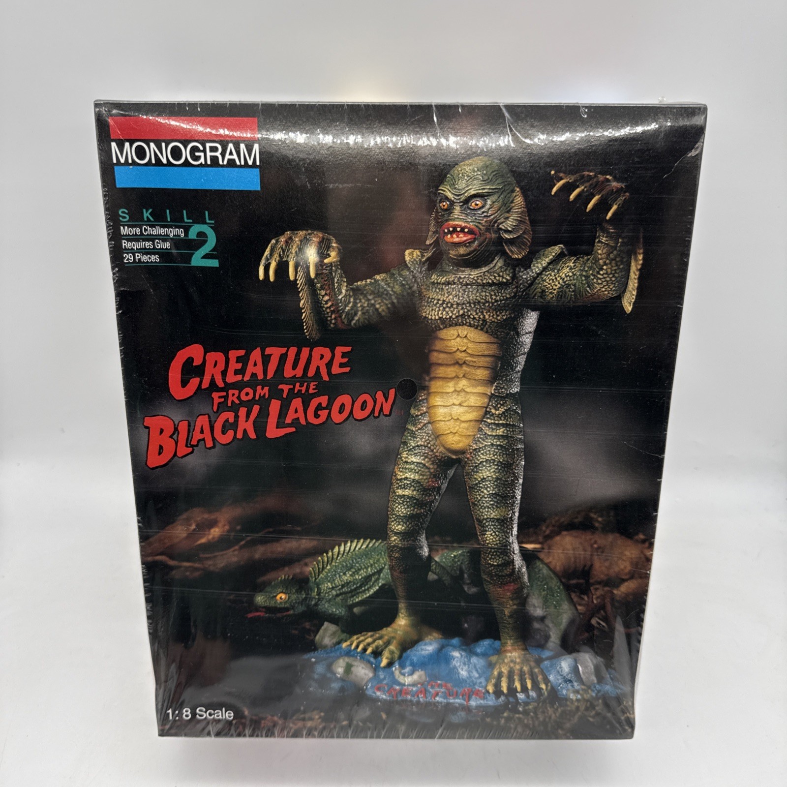 Vintage 1994 Monogram 1:8 Creature From The Black Lagoon Model Kit #6490~SEALED Vintage 1994 Monogram 1:8 Creature From The Black Lagoon Model Kit #6490~SEALED
