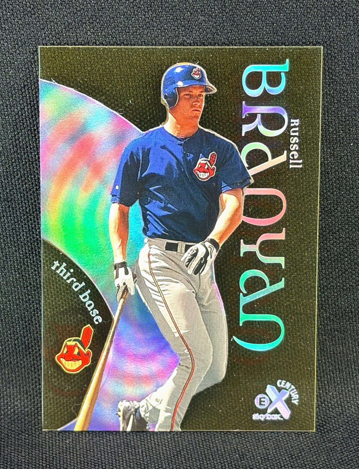 1999 Skybox E-X Century Baseball RUSSELL BRANYAN SP #111  90's ACETATE - INDIANS
