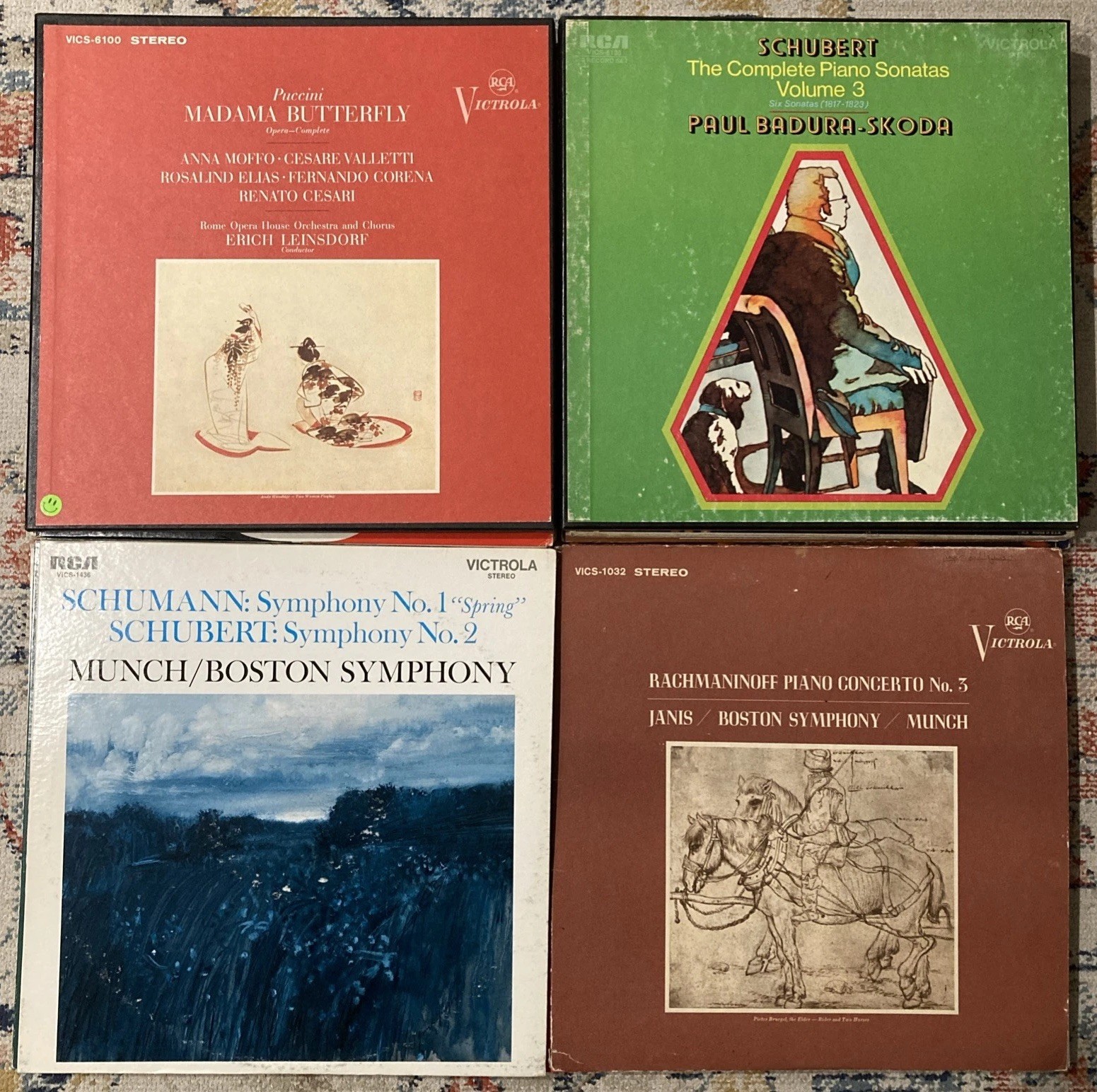 RCA Victor Red Seal Victrola Records Lot Of 20 Classical LPs Opera Treasury RCA Victor Red Seal Victrola Records Lot Of 20 Classical LPs Opera Treasury