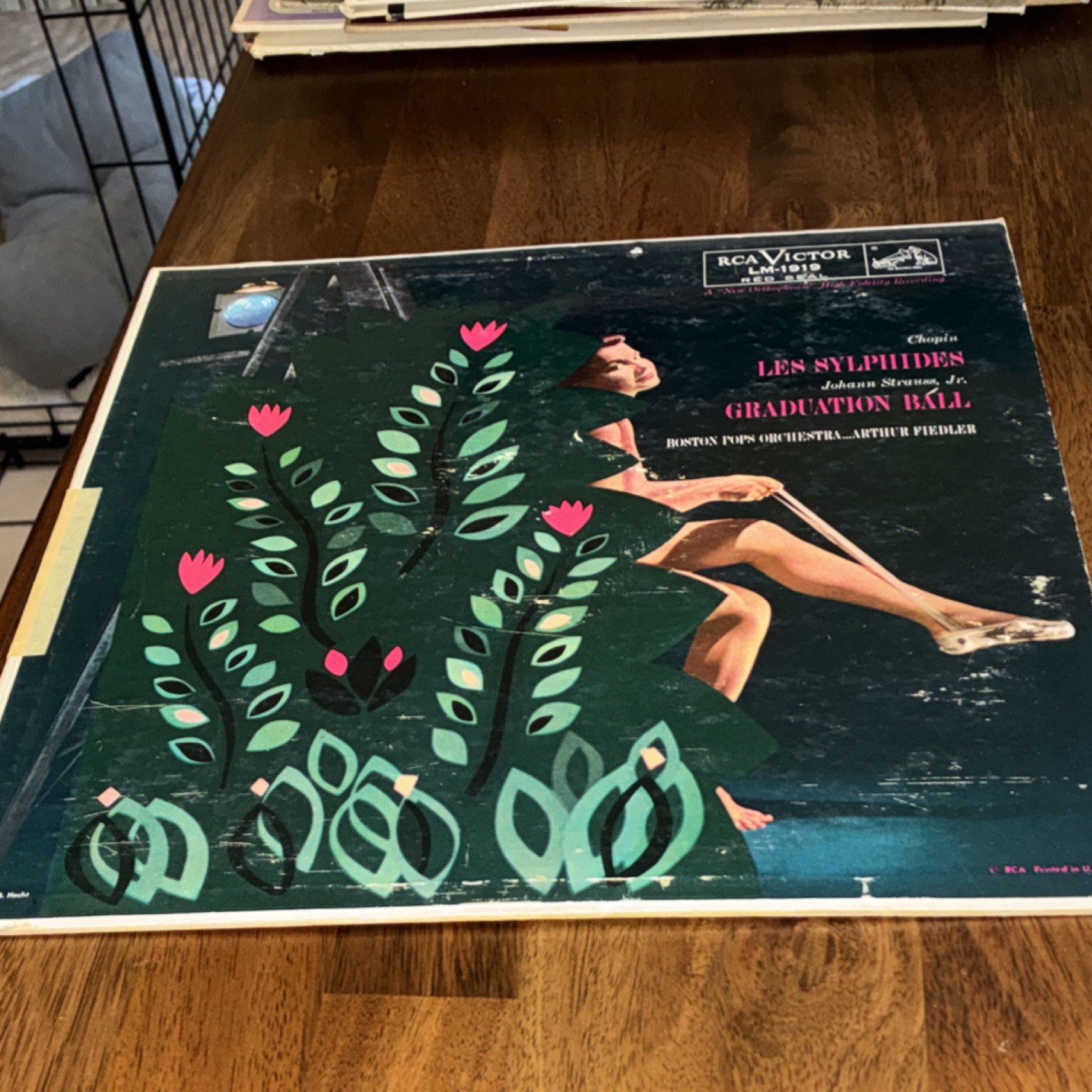 rca victor chopin strauss les sylphides graduation ball boston pops fiedler lp rca victor chopin strauss les sylphides graduation ball boston pops fiedler lp