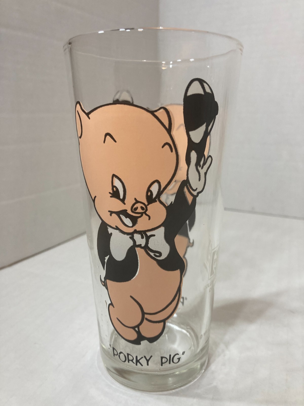 Vintage Porky Pig Pepsi Glass