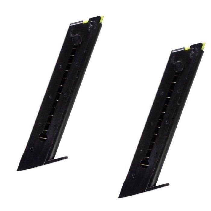 2-PACK Fits High Standard NON MILITARY 22lr 10rd Blue Magazine