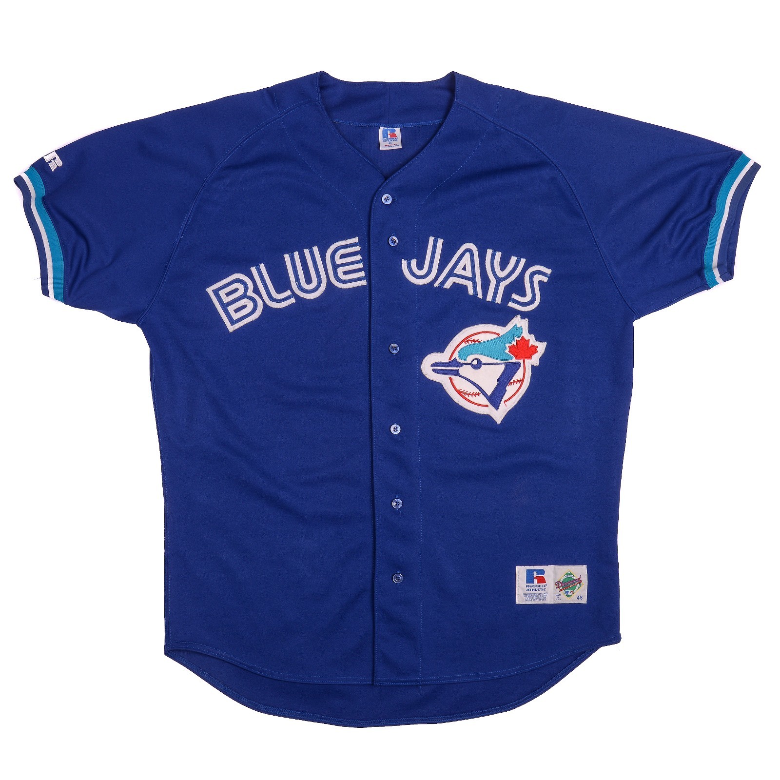 Vintage Toronto Blue Jays Russell Athletic Diamond Collection Jersey Men\'s Sz 48