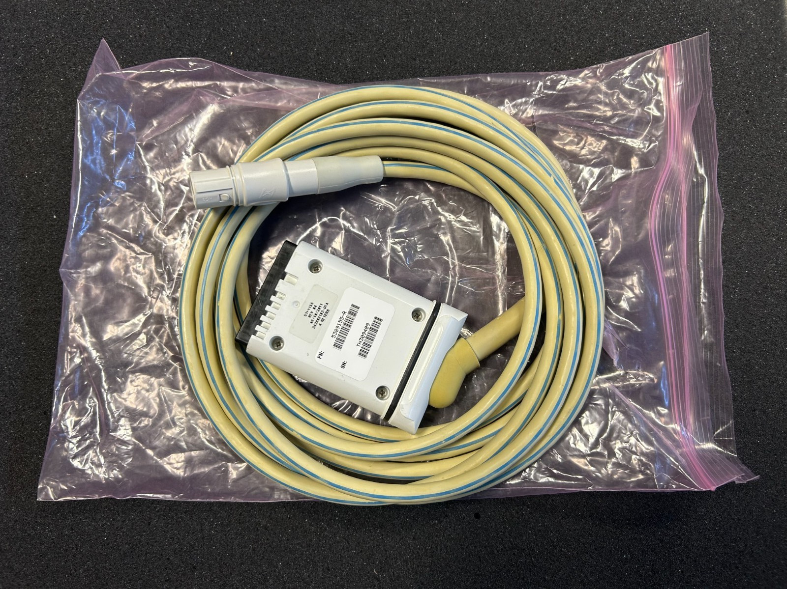 5389155-R GE Healthcare FlashPad Tether with Plug Assembly 4m 5389155-R GE Healthcare FlashPad Tether with Plug Assembly 4m