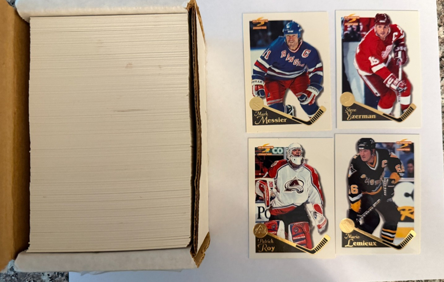 1995-96 PINNACLE SUMMIT HOCKEY  200 CARD SET COMPLETE
