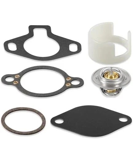 Thermostat Kit 160° for Mercruiser V6 & V8 4.3L, 5.0L, 5.7L, 7.4L,8.2L 1987 