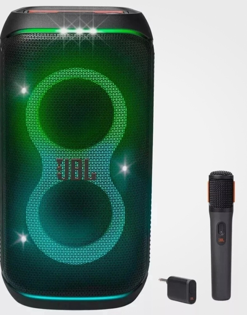 JBL PartyBox Club 120 Speaker w/ Wireless Microphone bundle  