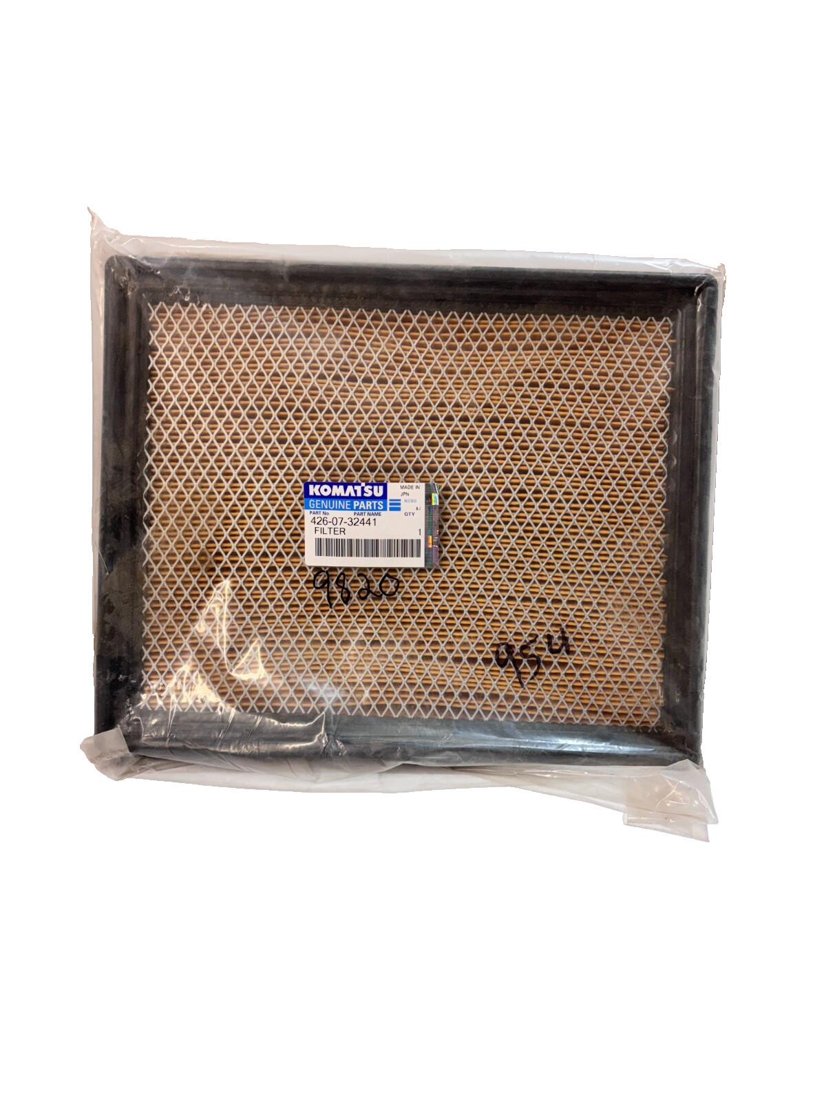 New Komatsu Cabin Air Filter 426-07-32441 OEM - ( QUANTITY 2)