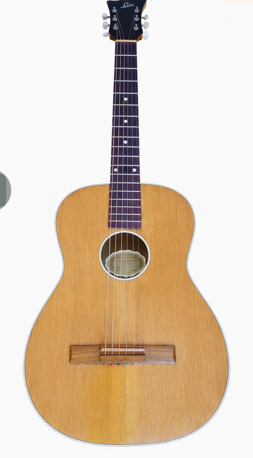 Guitar Herman Carlson Levin model  26 from 1955.