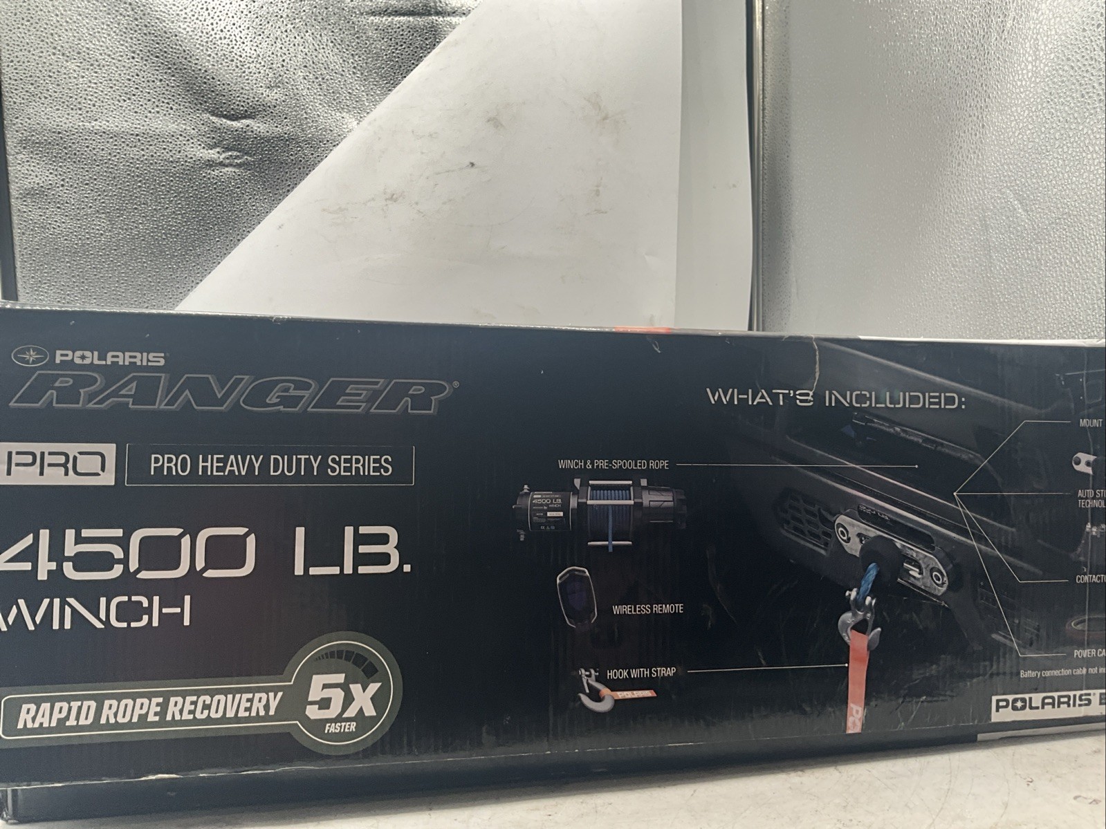 GREAT DEAL👍 Polaris Ranger Pro Heavy Duty 4500LB Winch with Rapid Rope Recovery GREAT DEAL👍 Polaris Ranger Pro Heavy Duty 4500LB Winch with Rapid Rope Recovery