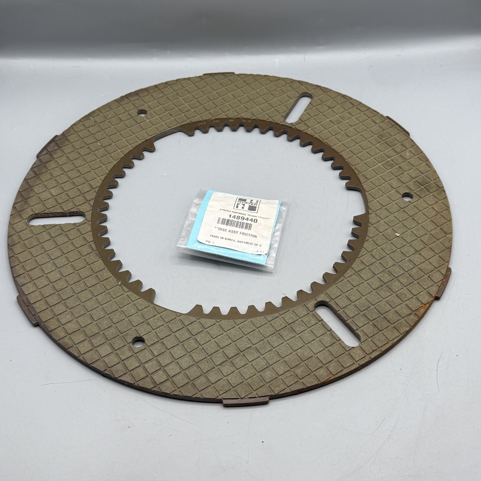 NOS Genuine OEM HYSTER Brake Friction Disc 1489440 NOS Genuine OEM HYSTER Brake Friction Disc 1489440