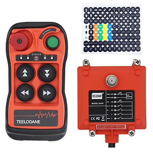 Q400 Industrial Wireless Crane Remote Control kit 4 Button 110v AC 110V