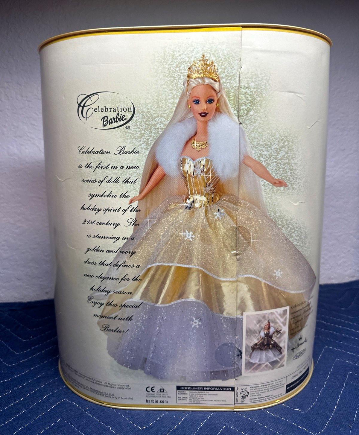 Mattel Celebration Barbie Special 2000 Edition Doll 12in MPN 28269 Unopened