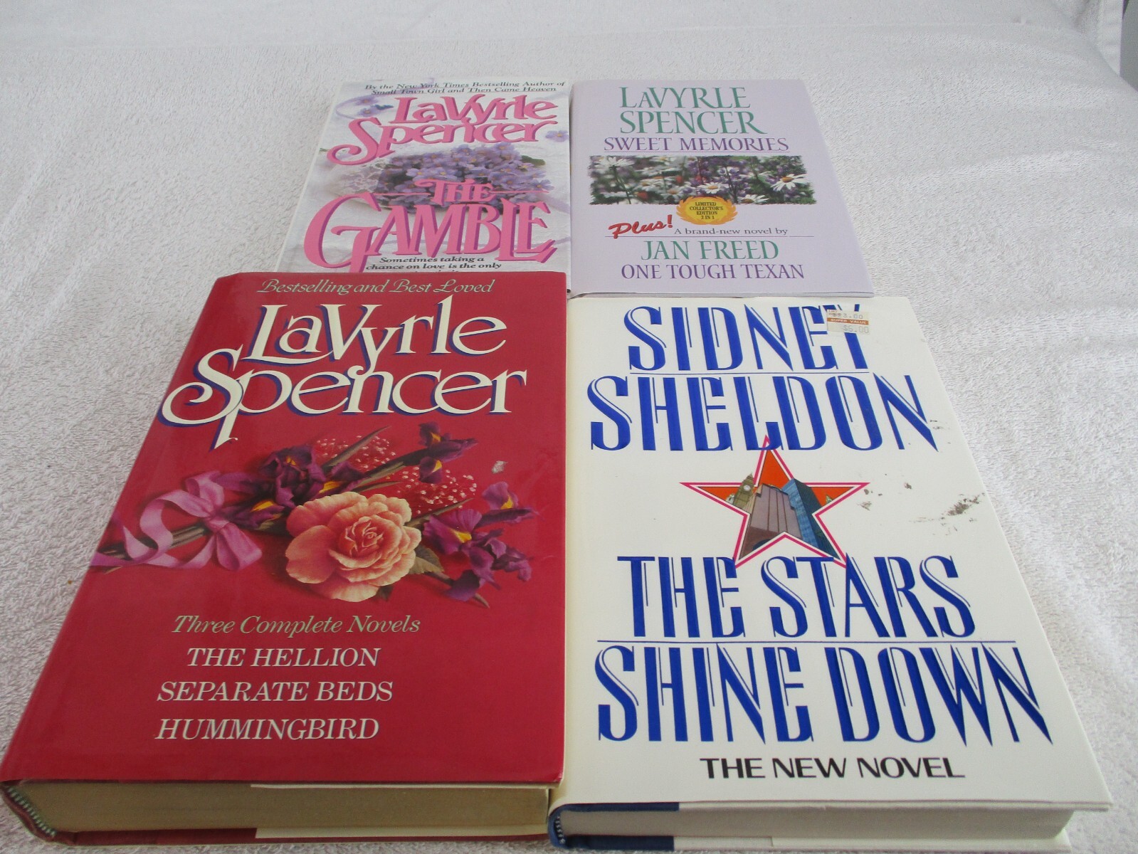 Sidney Sheldon The Gamble Sweet Memories The Stars Shine Down by LaVyrle Spencer