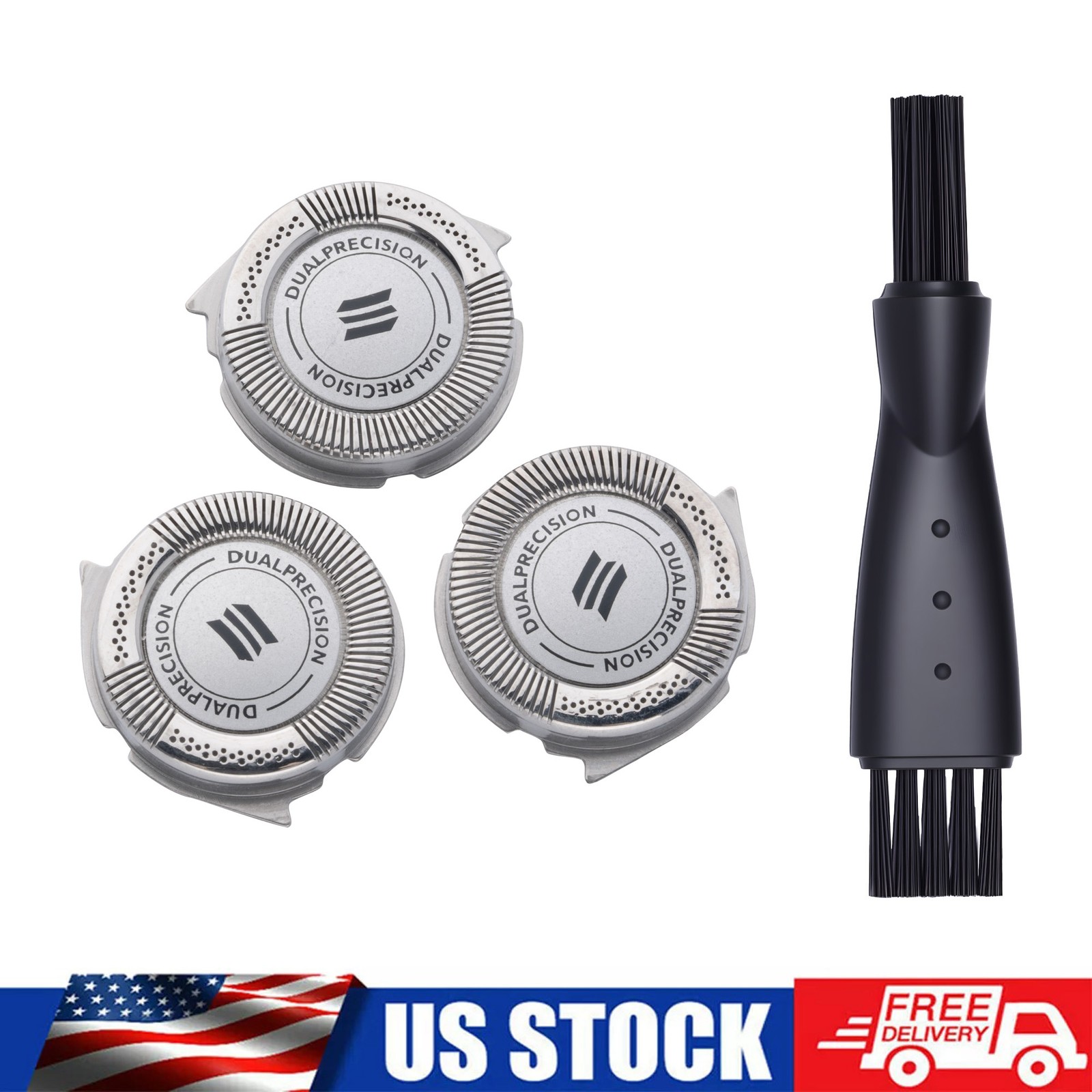 3PCS HQ8 Replacement Heads Compatible with  Norelco Shaver Razor Blades
