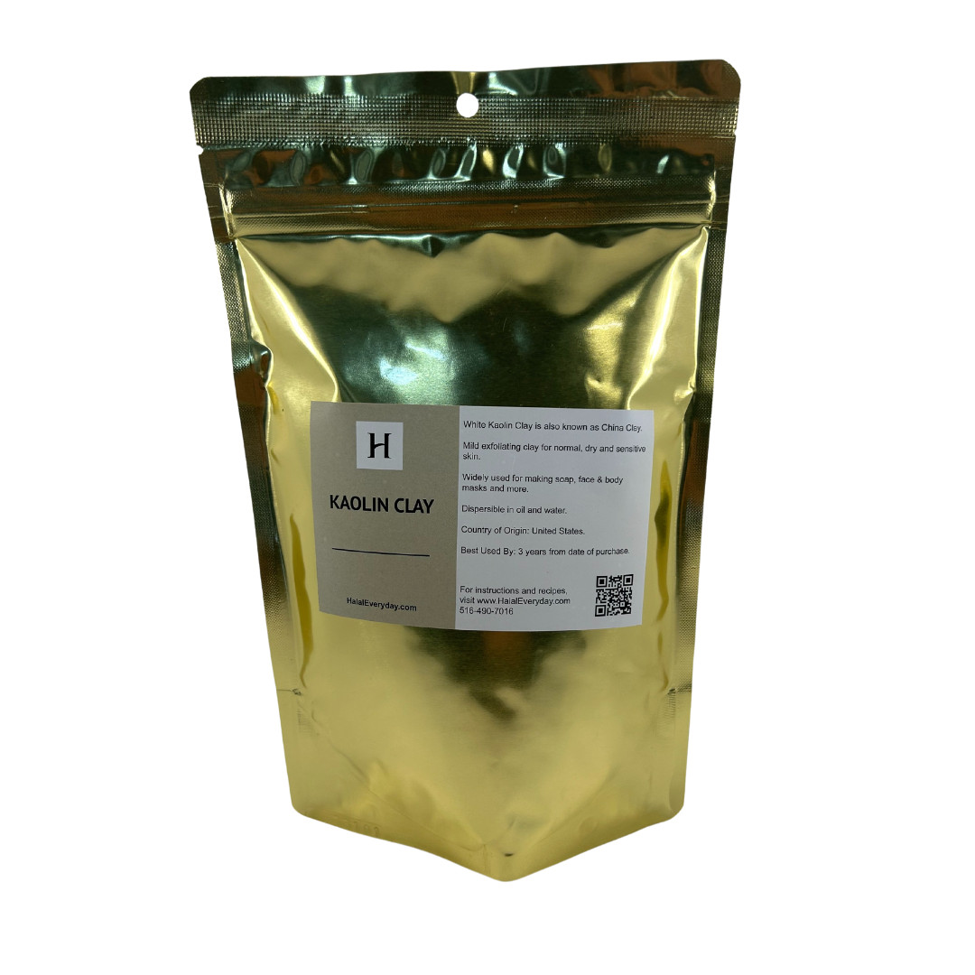 Kaolin Clay 3 LB. - White (China Clay) Powder Face Body Mask Cosmetic 100% Pure