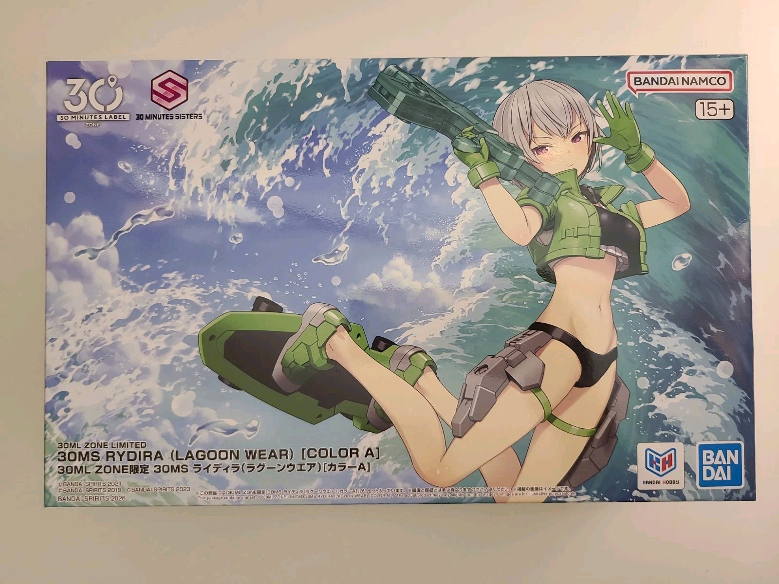 30MS Rydira Lagoon Wear Limited Edition Bandai × Namco Cross Store ZONE 30ML NEW