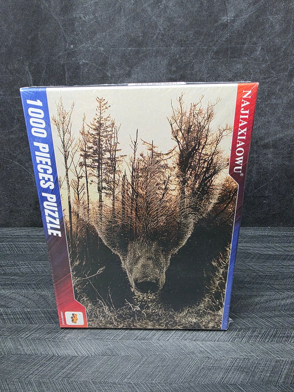 Najiaxiaowu 1000 Piece Wood Puzzle Forrest Bear 75x50 cm New In Sealed Box Najiaxiaowu 1000 Piece Wood Puzzle Forrest Bear 75x50 cm New In Sealed Box