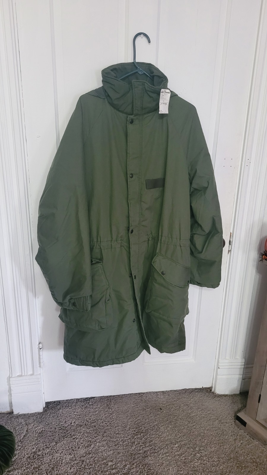 NOS VTG 1992 Swedish Army M90 Cold Weather Parka Jacket Deadstock 190/85 XL Mint NOS VTG 1992 Swedish Army M90 Cold Weather Parka Jacket Deadstock 190/85 XL Mint