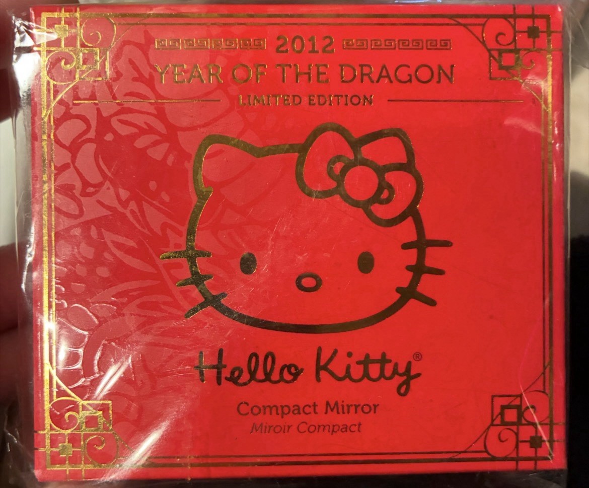 RARE Sealed Hello Kitty Sephora 2012 Year of The Dragon Compact Mirror NIB NEW