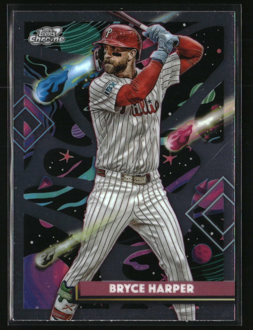 2025 Topps Chrome Cosmic Bryce Harper #200 Philadelphia Phillies