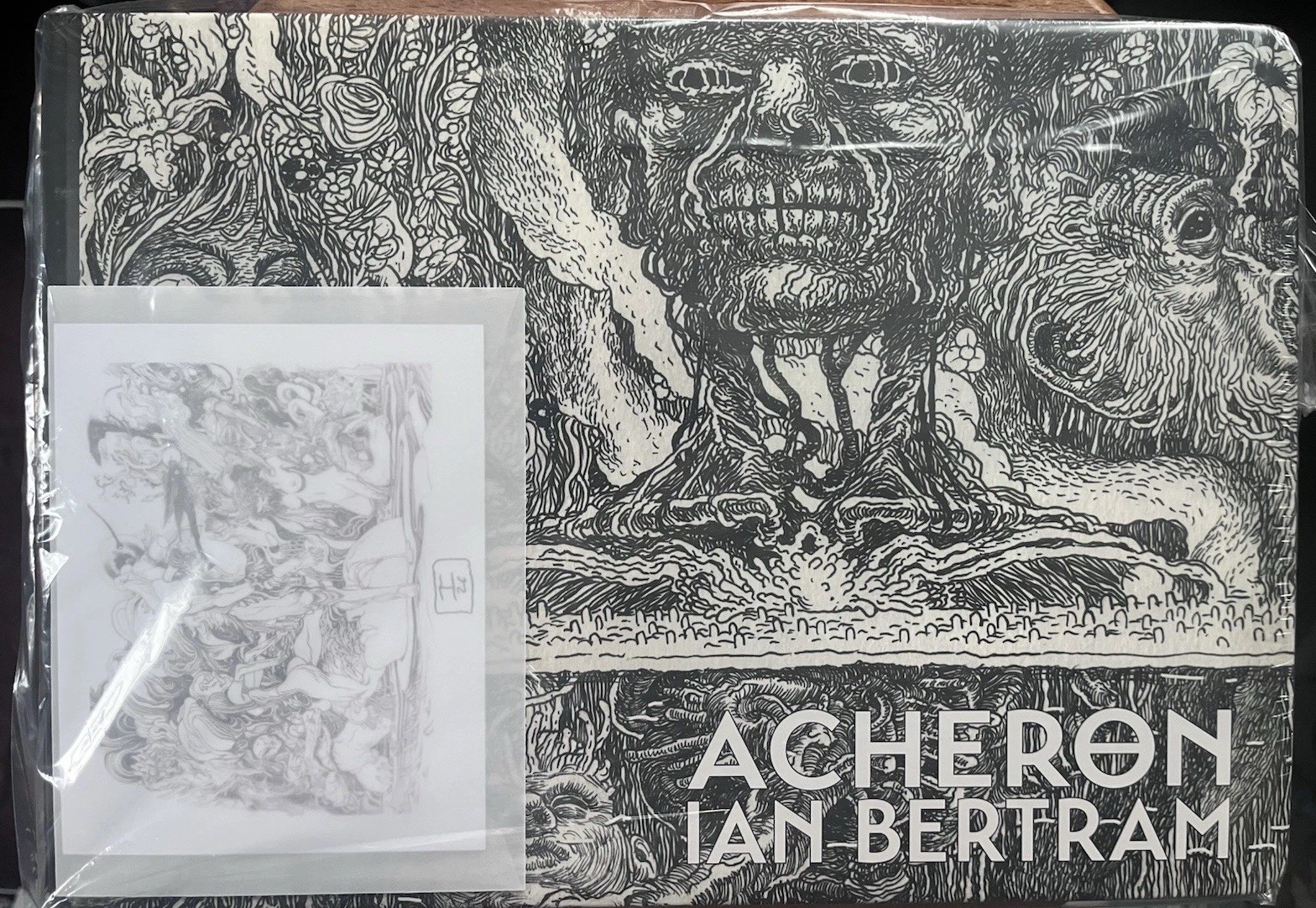 Acheron Private Sketchbook of Ian Bertram HC & Signed Art Card Kickstarter Ed