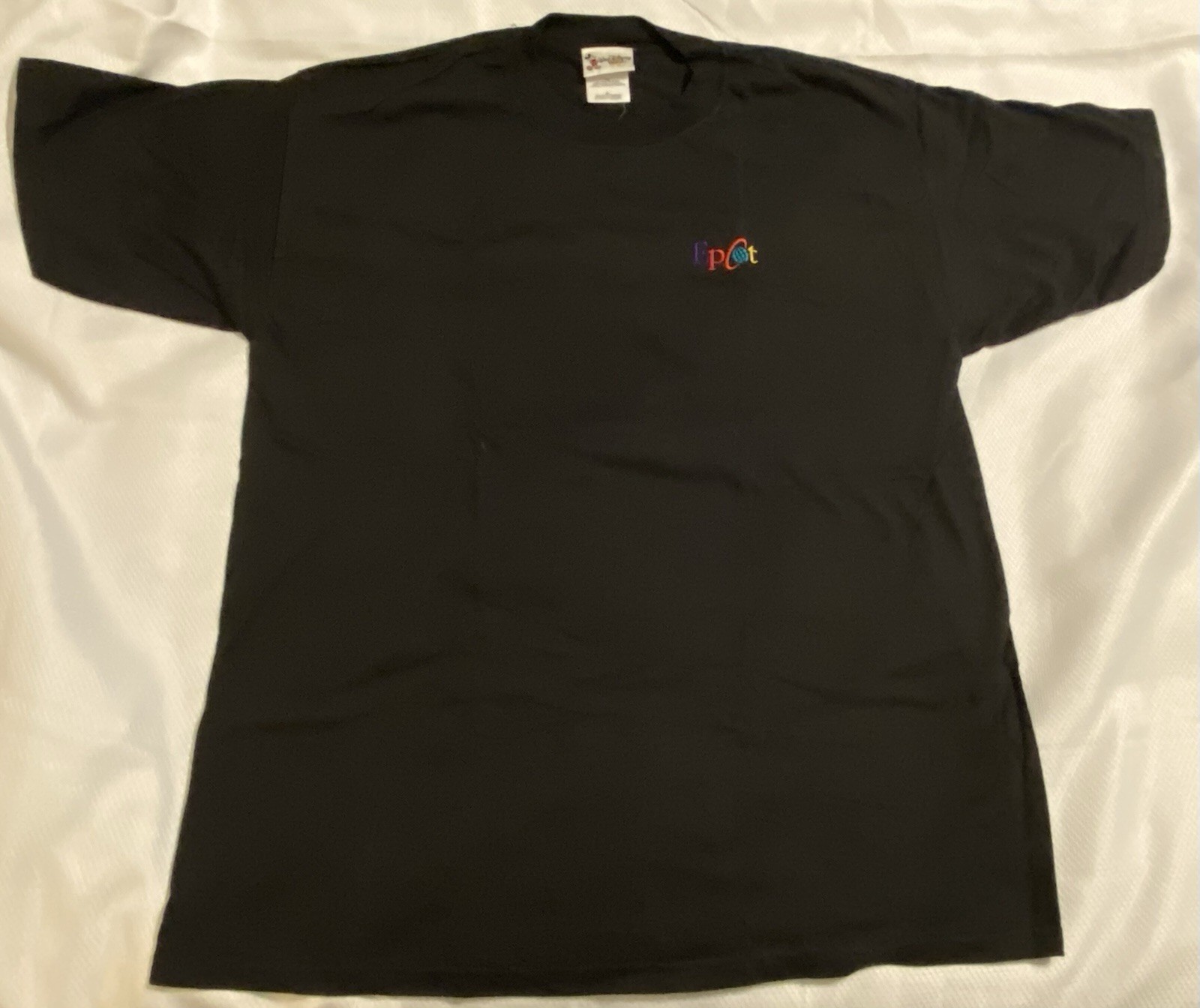 VINTAGE Disney Epcot Hurricane Floyd Rideout Crew T-Shirt 1999 Cast Member Sz XL
