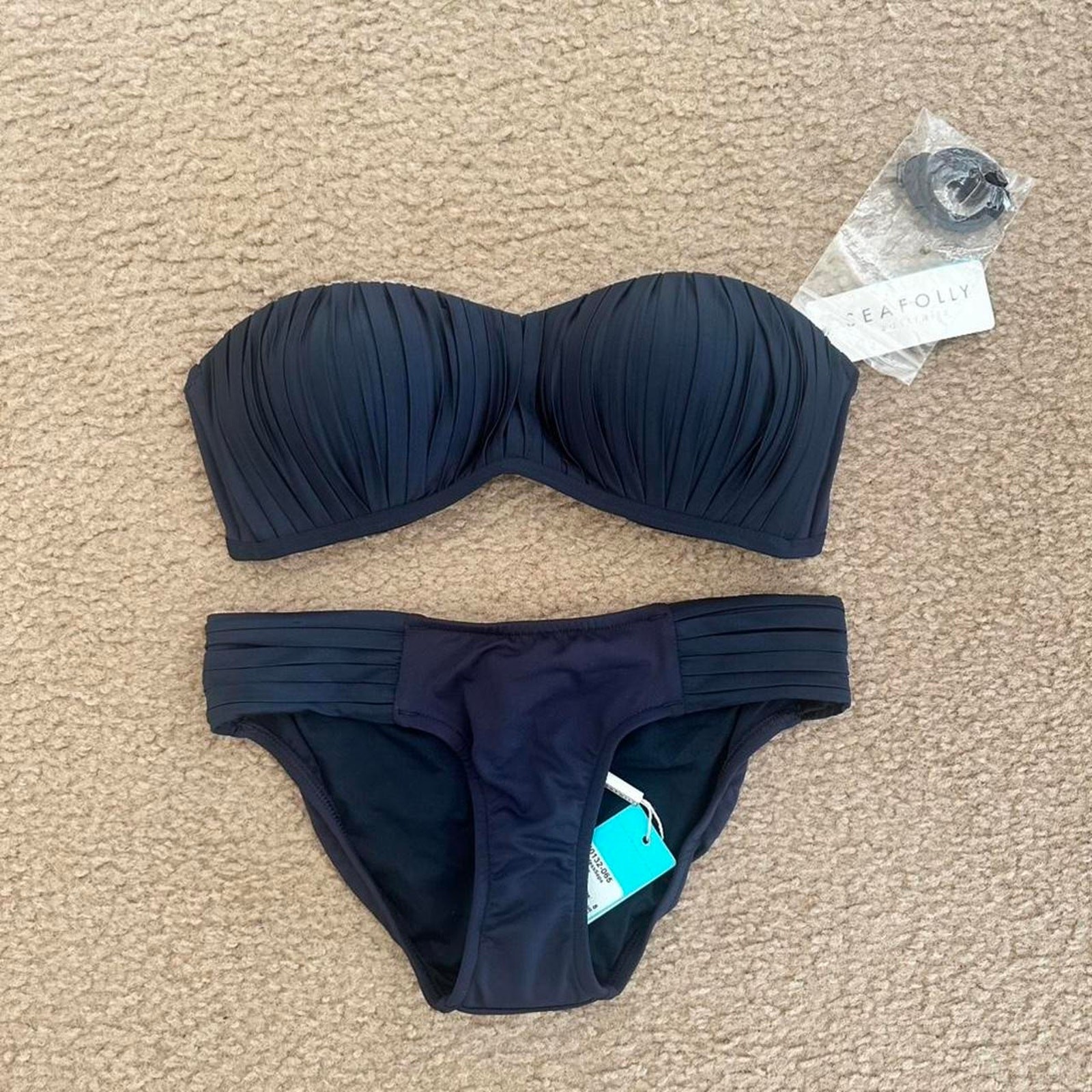 Brand new Seafolly Navy Bikini. Fits US 4 Brand new Seafolly Navy Bikini. Fits US 4