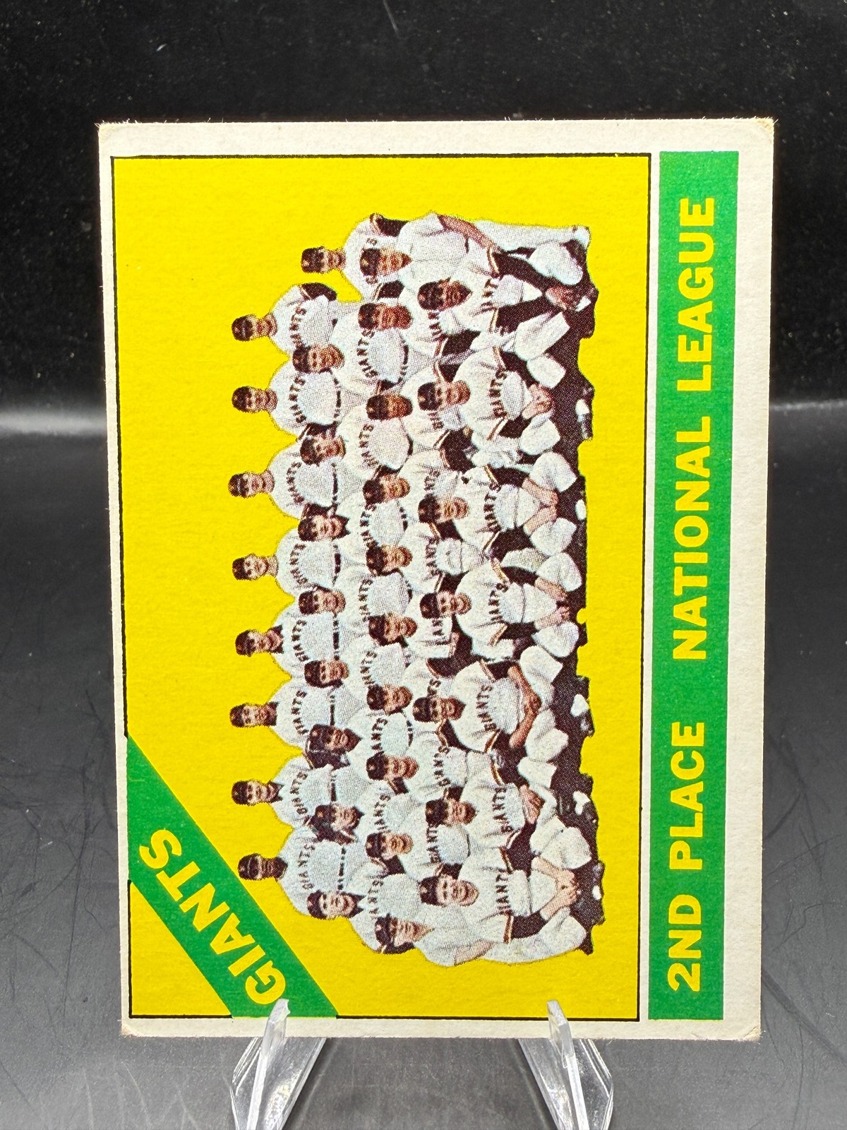 San Francisco Giants 1966 Topps #19 San Francisco Giants San Francisco Giants 1966 Topps #19 San Francisco Giants