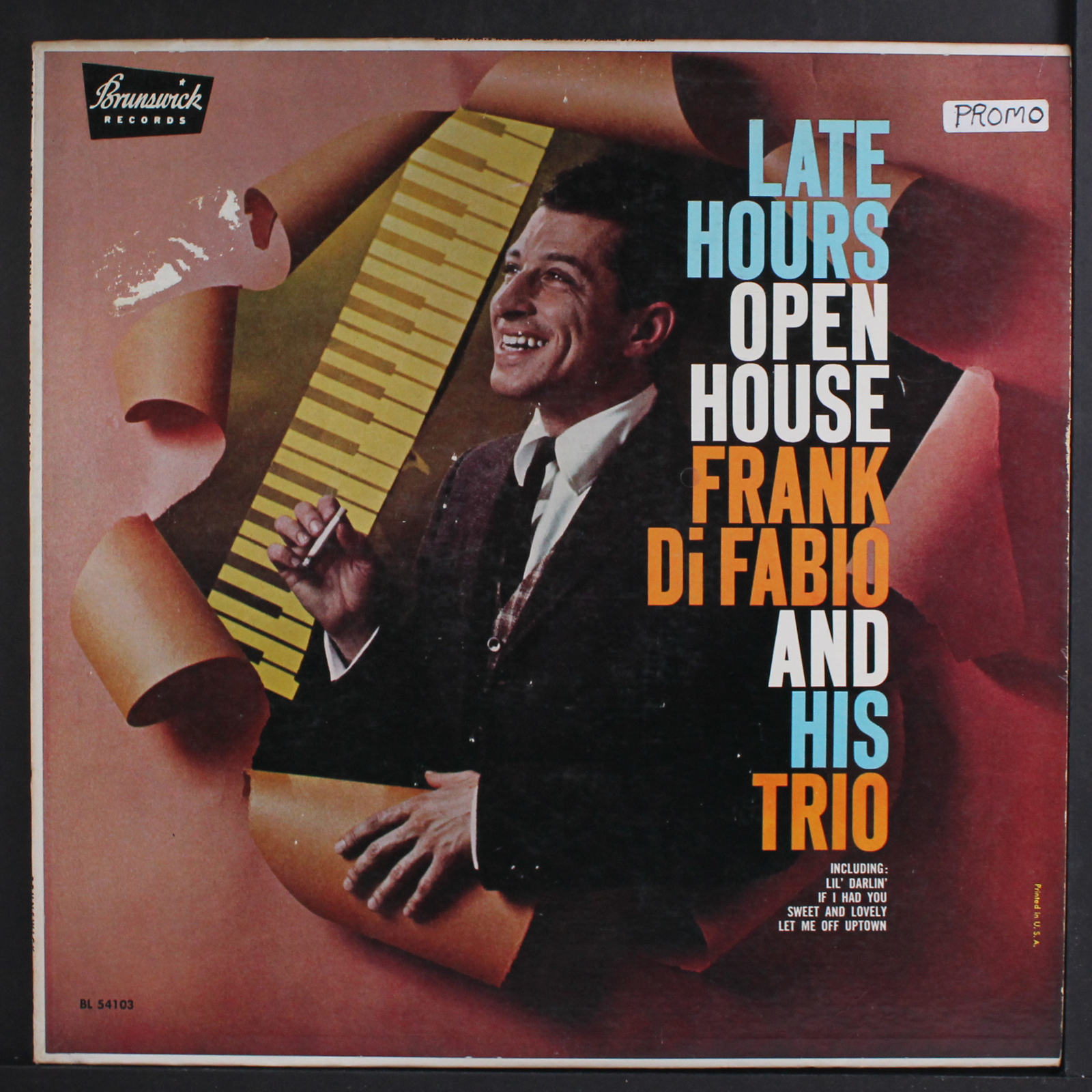 FRANK DIFABIO: late hours - open house BRUNSWICK 12\