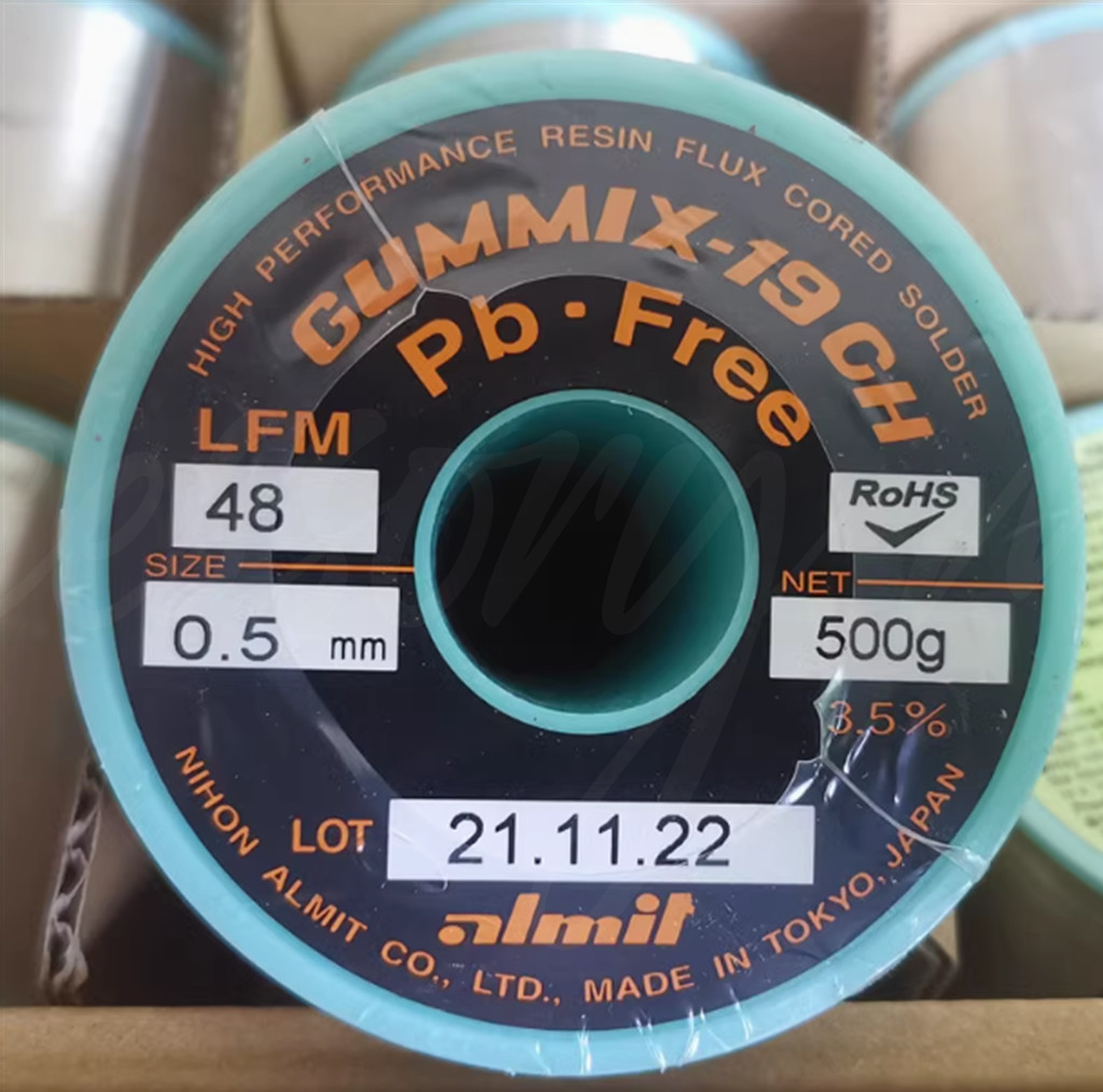 1PC 0.5MM 500G/roll LFM48 GUMMIX-19CH Lead Free Soldering Wire Soldering Wire