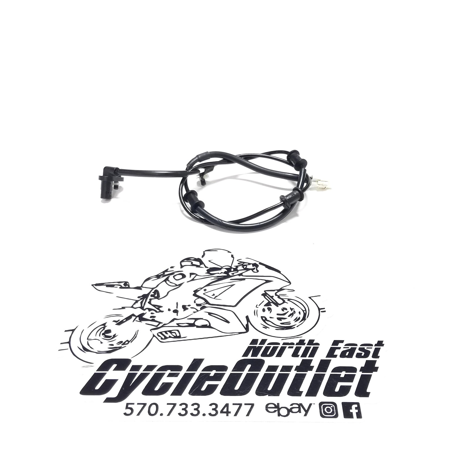 2018 17-20 YAMAHA YZF R6 OEM FRONT WHEEL SPEED ABS BRAKE SENSOR *BN6-85970-01