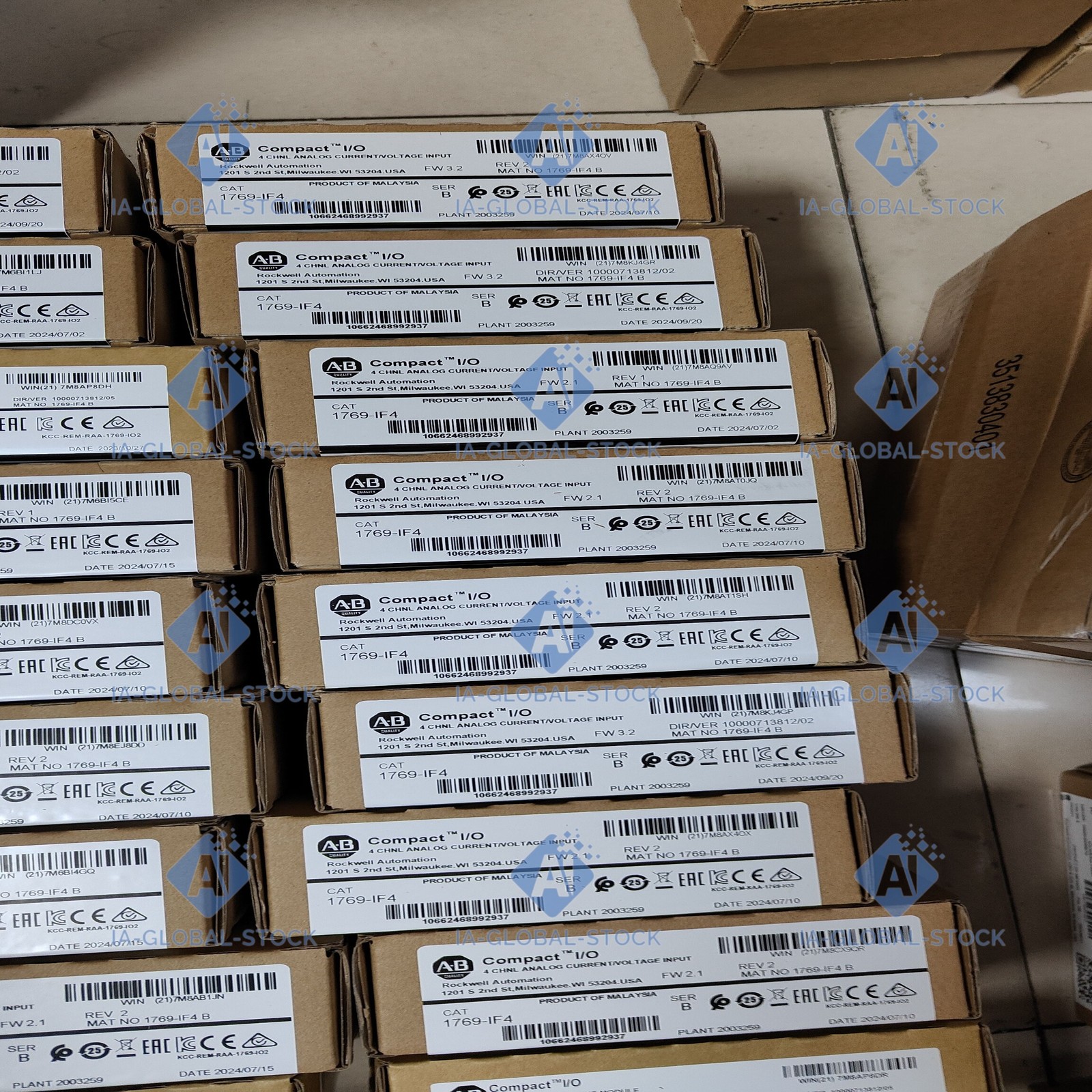 One Unit Brand New 1769-IF4 Allen-Bradley