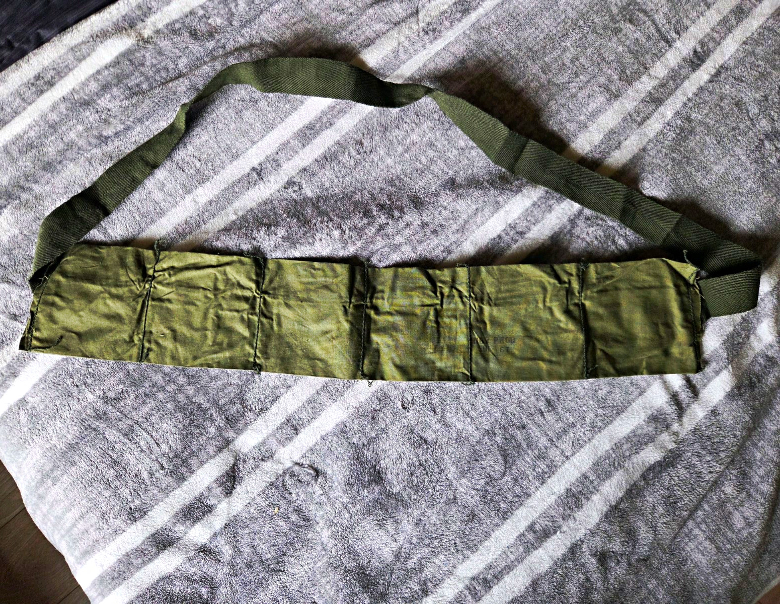 Original Unissued Vietnam 7.62MM 5 Clip 6 Pocket Bandoleer