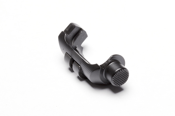 Wilson Combat  Extended Checkered Steel Magazine Release - Beretta 92 / 96 - 679