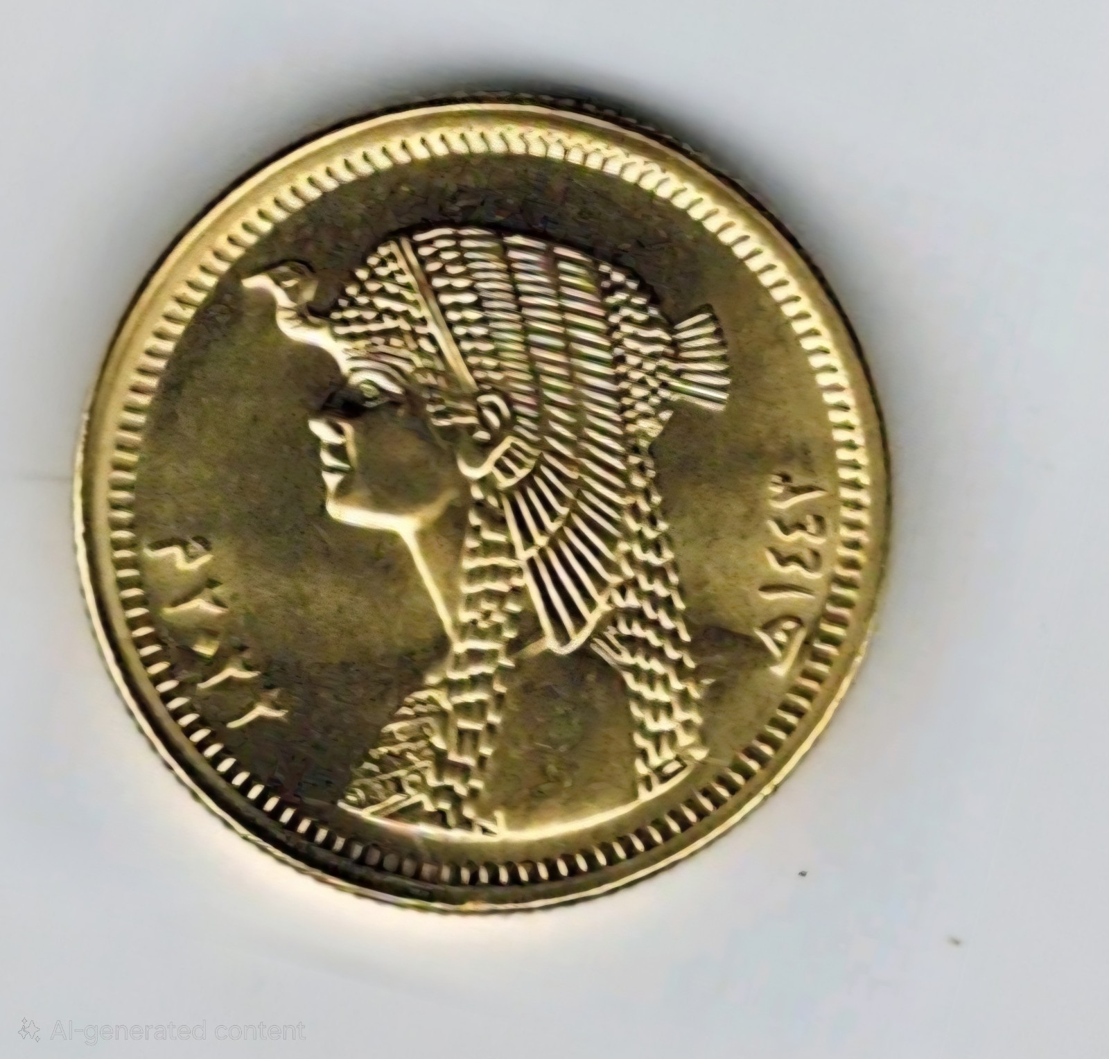 Egypt Queen Cleopatra  50 Piasters Coin UNC ISSUED 2022  