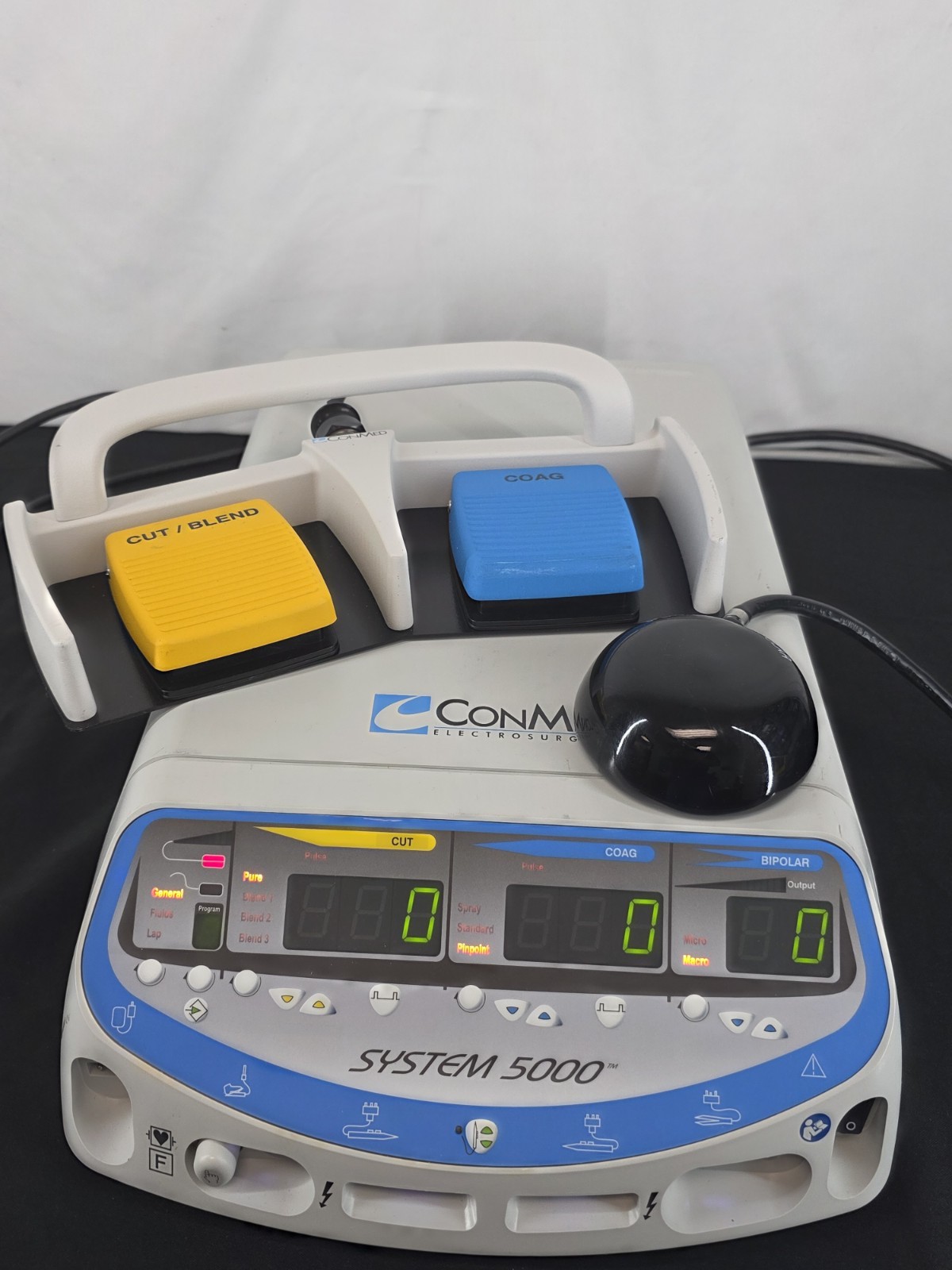 Conmed System 5000 ESU Monopolar & Bipolar Footswitch (WARRANTY)