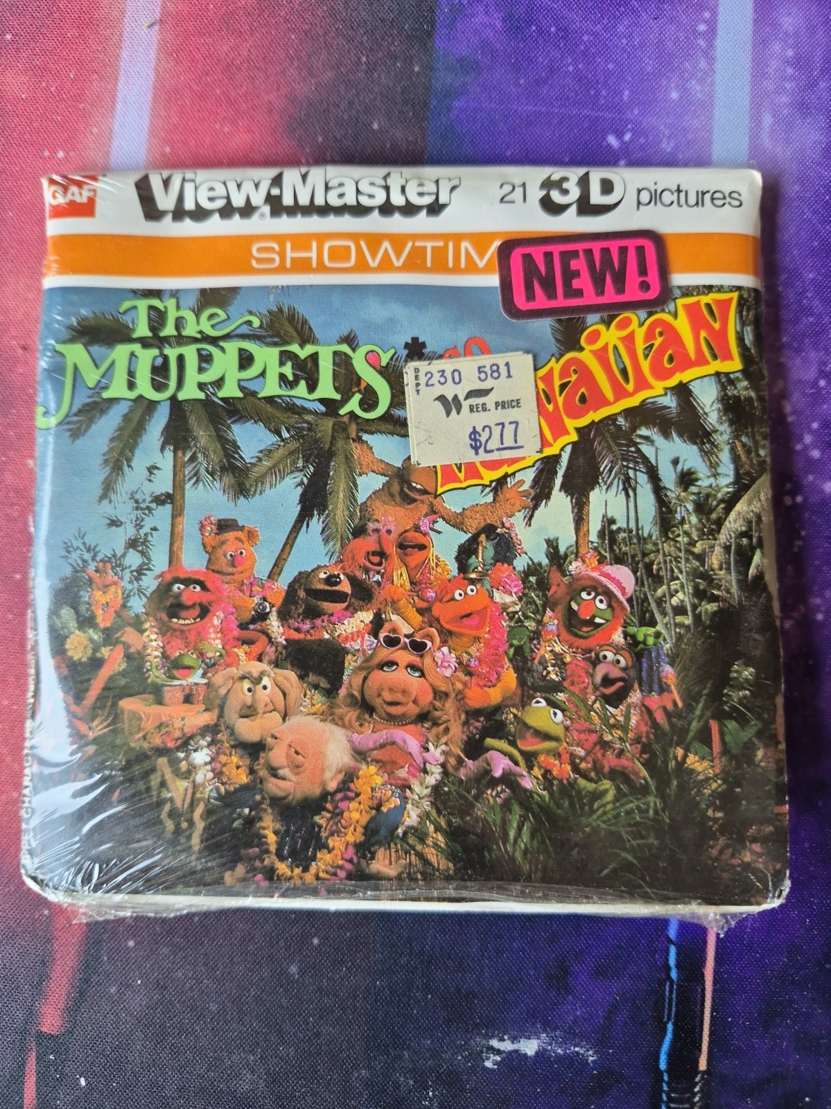 SEALED The Muppets Go Hawaiian View Master Reel Set, Vintage NOS New Old Stock