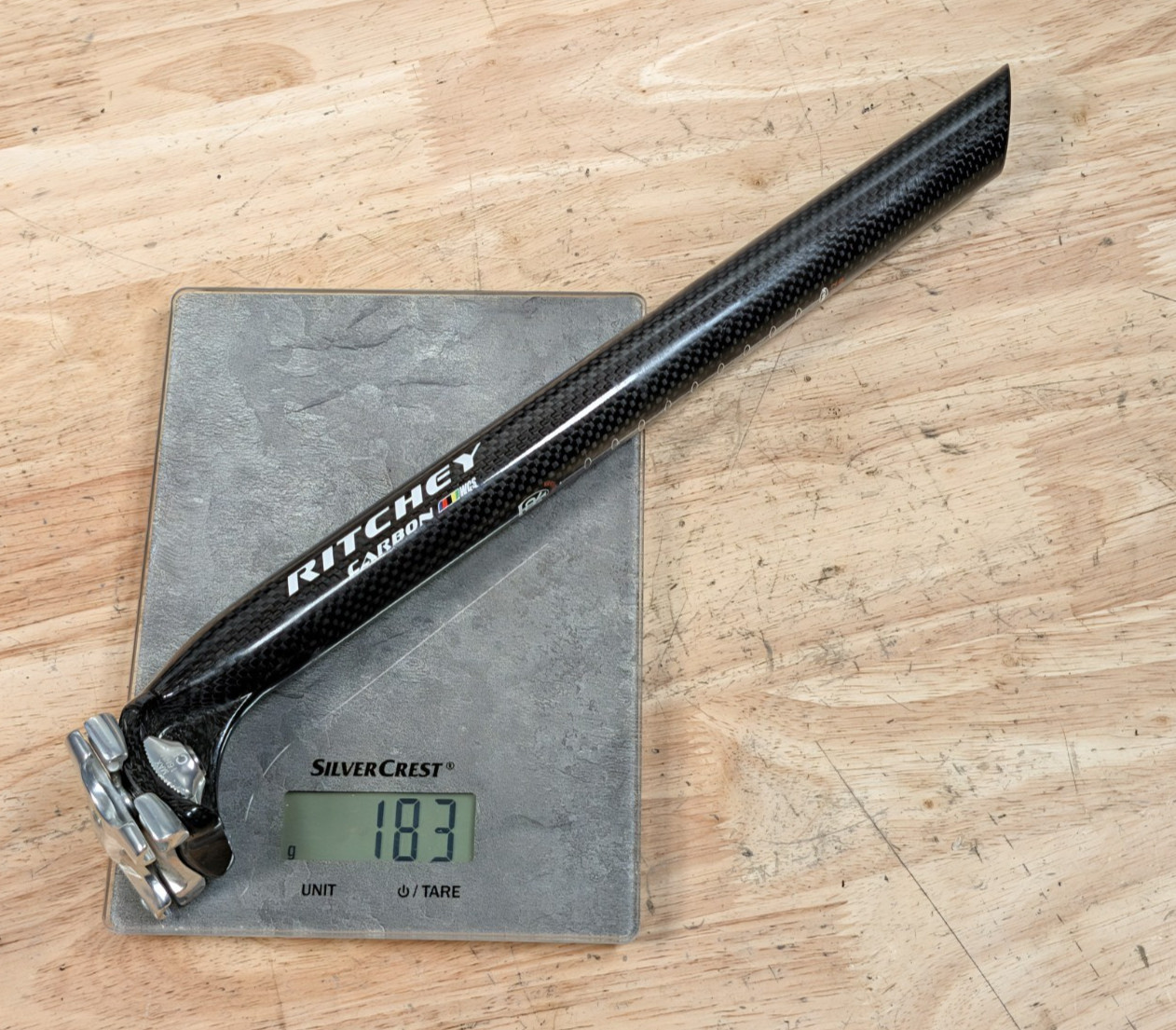 Ritchey WCS Carbon 2 Bolt Seatpost 27.2mm x 350mm x 25mm Offset Ritchey WCS Carbon 2 Bolt Seatpost 27.2mm x 350mm x 25mm Offset