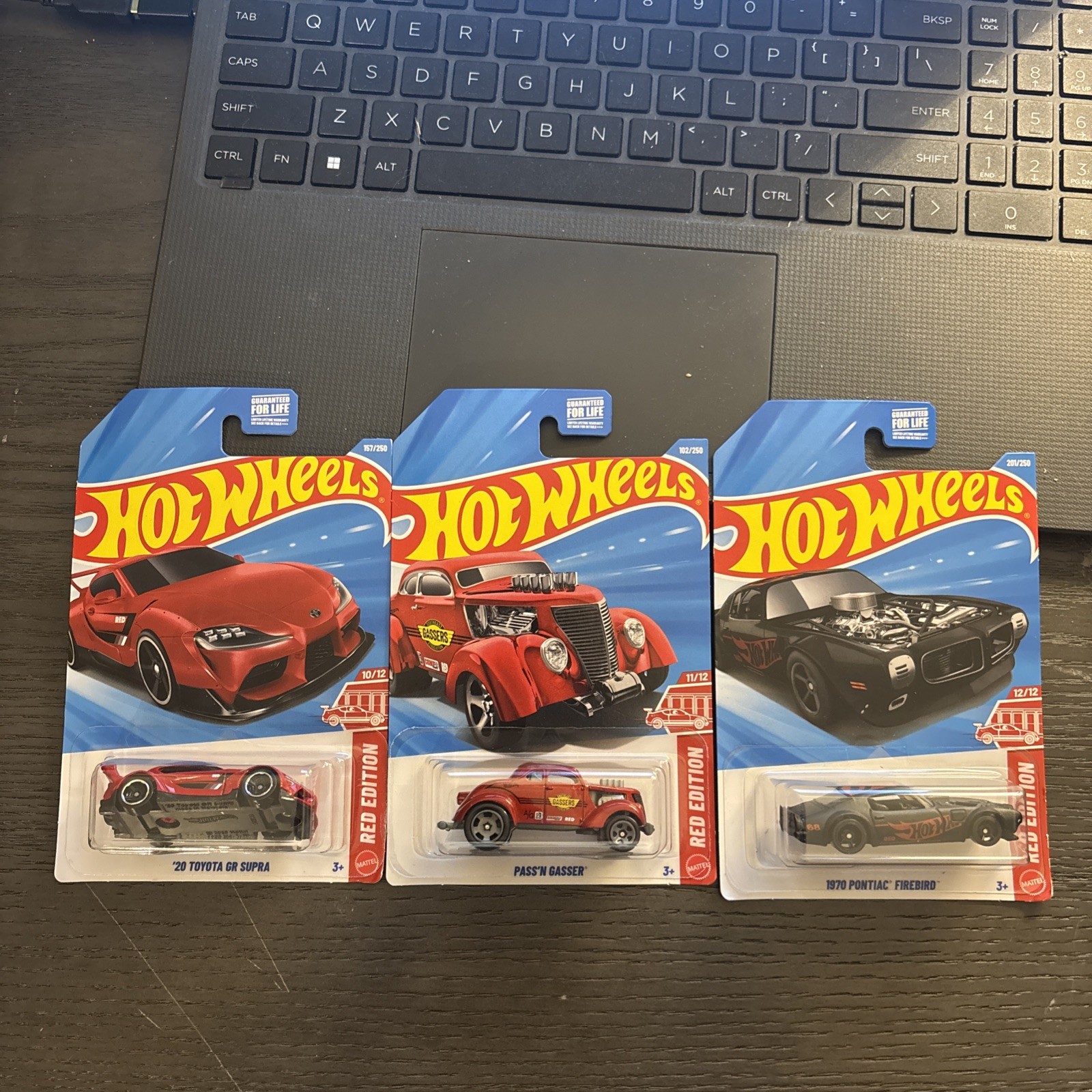 New 2026 Hot Wheels N Case Target Red Edition Lot Supra Firebird Pass\'n Gasser
